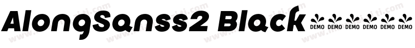 AlongSanss2 Black字体转换